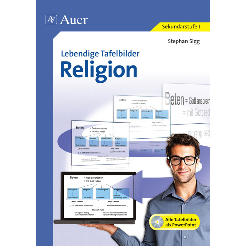 Lebendige Tafelbilder Religion, M. 1 Cd-Rom - Stephan Sigg, Gebunden von Auer Verlag in der AAP Lehrerwelt GmbH
