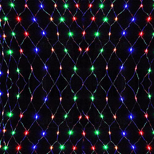 AufuN LED Lichternetz 6 x 4 m Vorhang Lichter Netz Beleuchtung Deko Weihnachten Net lights Halloween, Hochzeit, Party oder Stimmung Lichter 480LEDs Bunt AufuN LED Lichternetz 6 x 4 m Vorhang Lichter Netz Beleuchtung Deko Weihnachten Net lights Halloween, Hochzeit, Party oder Stimmung Lichter 480LEDs Bunt von AufuN