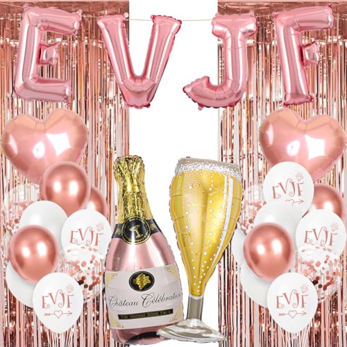 EVJF Balloons Bogenballongirlande, Bachelorette Party Supplies von Augesak