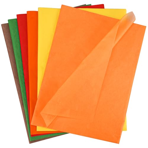 Seidenpapier für Geschenktüten, sortiert, für Herbst, Erntedankfest, Ernte, DIY, Handwerk, Geburtstag, Urlaub, Dekoration, 120 Blatt Seidenpapier für Geschenktüten, sortiert, für Herbst, Erntedankfest, Ernte, DIY, Handwerk, Geburtstag, Urlaub, Dekoration, 120 Blatt von Augisteen
