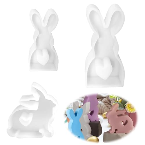 Silikonformen Gießformen Ostern, 3 Stück Osterhase Silikonform Ostern Silikonform Hase Silikonformen Gipsformen Ostern Gießform Hase Giess formen Silikon Frühling Silikonformen Gießformen Ostern, 3 Stück Osterhase Silikonform Ostern Silikonform Hase Silikonformen Gipsformen Ostern Gießform Hase Giess formen Silikon Frühling von Auirshiky