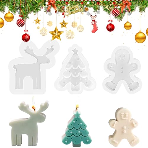 3 Stück silikonform weihnachten,Weihnachten Silikonform,DIY Silikon Kerzen Gießform,Kerzengießform Weihnachten,Weihnachtsbaum Kerze Silikonform,Für DuftkerzenSeifenkerzenherstellung 3 Stück silikonform weihnachten,Weihnachten Silikonform,DIY Silikon Kerzen Gießform,Kerzengießform Weihnachten,Weihnachtsbaum Kerze Silikonform,Für DuftkerzenSeifenkerzenherstellung von Auirshiky