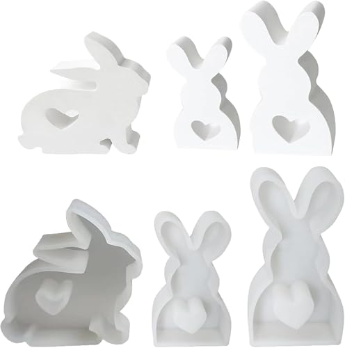 Silikonformen Gießformen Ostern, 3 Stück Osterhase Silikonform Ostern Silikonform Hase Silikonformen Gipsformen Ostern Gießform Hase Giess formen Silikon Frühling Silikonformen Gießformen Ostern, 3 Stück Osterhase Silikonform Ostern Silikonform Hase Silikonformen Gipsformen Ostern Gießform Hase Giess formen Silikon Frühling von Auirshiky