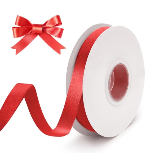 Geschenkband 10mm, 22M, Satinband, Ballonband, Stoff, dicke Bänder zum Basteln, Geburtstag, Muttertag, Vatertag, Weihnachten, Valentinstag, Hochzeit, Party, Verlobung Geschenkband 10mm, 22M, Satinband, Ballonband, Stoff, dicke Bänder zum Basteln, Geburtstag, Muttertag, Vatertag, Weihnachten, Valentinstag, Hochzeit, Party, Verlobung von Aujzoo