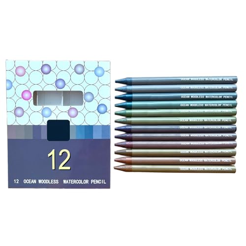 Aurgiarme 12pcs Professional Aquarell Bleistift Für Künstler Kinder Wasser Lösliche Holzstifte Für Farbige Bleistifte Zum Malvorlagen Aurgiarme 12pcs Professional Aquarell Bleistift Für Künstler Kinder Wasser Lösliche Holzstifte Für Farbige Bleistifte Zum Malvorlagen von Aurgiarme