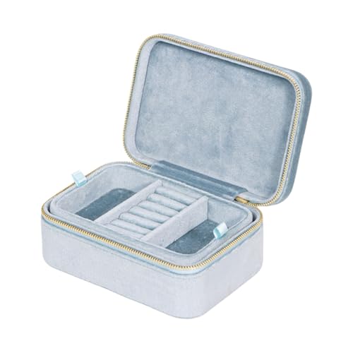 Aurgiarme Kleine Velvets Schmuckstaierbox Doppelschicht Elegante Schmuckschatulle Geeignet Für Die Organisation Von Schmuckstücken Freien Und Innenbereich Aurgiarme Kleine Velvets Schmuckstaierbox Doppelschicht Elegante Schmuckschatulle Geeignet Für Die Organisation Von Schmuckstücken Freien Und Innenbereich von Aurgiarme