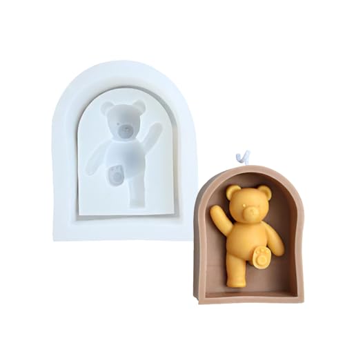 Einfach Freigelassene Silikonformbär Form Crafting Statuenformen Kerzenformen Für Verschiedene Materialien Geeignet Einfach Freigelassene Silikonformbär Form Crafting Statuenformen Kerzenformen Für Verschiedene Materialien Geeignet von Aurgiarme