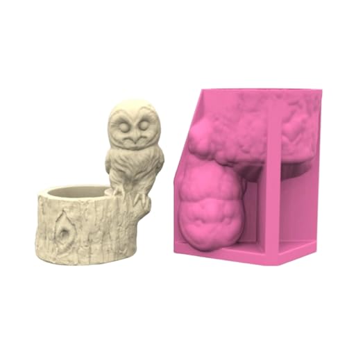Kreative Eule Silikonform Sukkulenten Töpferform Beton Pflanzerform Formen Harz Crafting Formen Für Handherstellungsliebhaber Kreative Eule Silikonform Sukkulenten Töpferform Beton Pflanzerform Formen Harz Crafting Formen Für Handherstellungsliebhaber von Aurgiarme