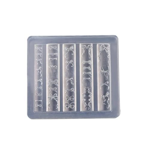 Mode Robuste Silikonform Set Für Bowknot Designs Tragbares Accessoire Für Nägel Art Ohrringe Und Halskettenhandwerk von Aurgiarme