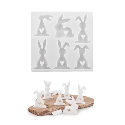 Silikon Osterkaninchen Formen Wiederverwendbares Silikonformkaninchen Dekorationsformen Ideal Für Häuser Dekore Und Festivalhandwerk Silikon Osterkaninchen Formen Wiederverwendbares Silikonformkaninchen Dekorationsformen Ideal Für Häuser Dekore Und Festivalhandwerk von Aurgiarme