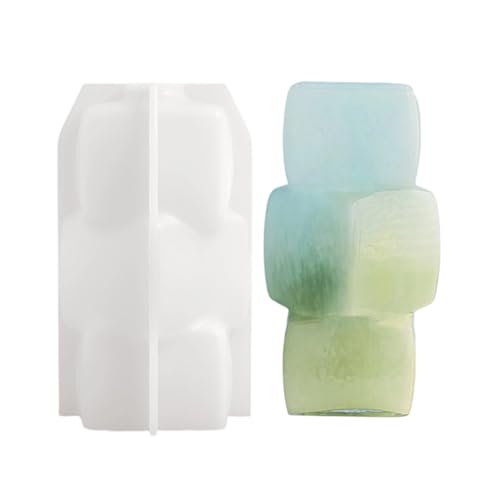 Silikongeometrische Blöcke Vase Form Hohe Temperaturbeständige Form Für Home Decoration Crafting Schmuckzubehör Silikongeometrische Blöcke Vase Form Hohe Temperaturbeständige Form Für Home Decoration Crafting Schmuckzubehör von Aurgiarme