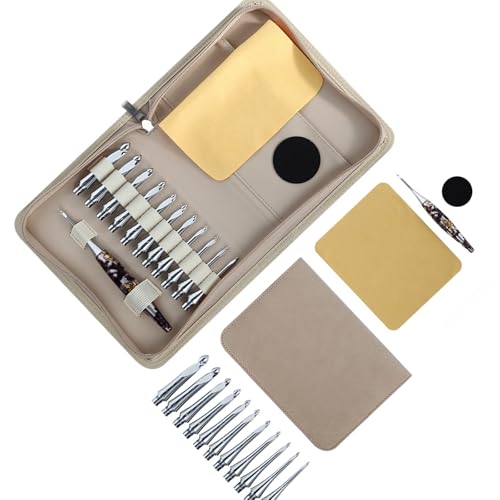 Tunesischer Häkelhaken Mit 11 Austauschbarer Spitze 3 5-10 Mm Ergonomischer Häkelhaken Für Strickpulloverschalte Austauschbarer Tunesischer Häkelhaken Set von Aurgiarme