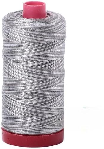 Aurifil 12 W Baumwollgarn, Box mit 6 großen Spulen, 6 x 380 m, 100 % ägyptische Baumwolle, ideal für Handstickerei, Quilten, Ziernähen, hergestellt in Italien Aurifil 12 W Baumwollgarn, Box mit 6 großen Spulen, 6 x 380 m, 100 % ägyptische Baumwolle, ideal für Handstickerei, Quilten, Ziernähen, hergestellt in Italien von Aurifil