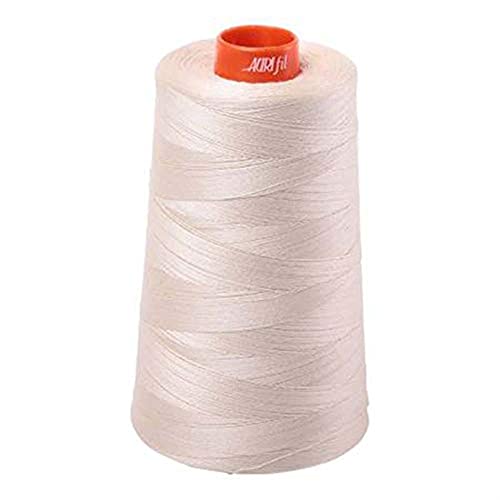 Aurifil 2310 Mako-Garn, 50 Wt, 100 % Baumwolle, 50 m, Hellbeige Aurifil 2310 Mako-Garn, 50 Wt, 100 % Baumwolle, 50 m, Hellbeige von Aurifil