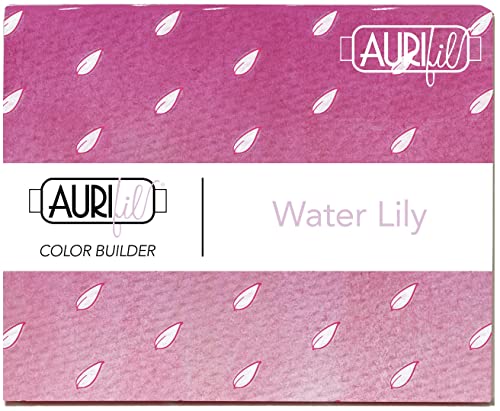 Aurifil 50wt Cotton Color Builder Thread Collection-Amazon Water Lily -AC50CP3-017 von Aurifil