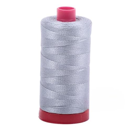 Aurifil Baumwollgarn, 12 W, Grau # 2610, 100 % ägyptische Baumwolle, ideal für Handstickerei, Quilten, Ziernähen, hergestellt in Italien Aurifil Baumwollgarn, 12 W, Grau # 2610, 100 % ägyptische Baumwolle, ideal für Handstickerei, Quilten, Ziernähen, hergestellt in Italien von Aurifil