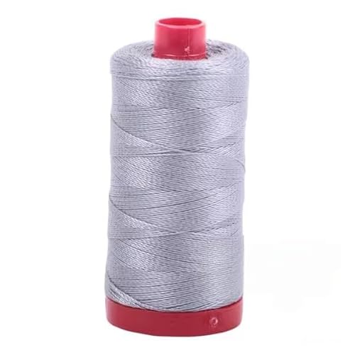 Aurifil Baumwollgarn, 12 W, Nebel Nr. 2606, 100 % ägyptische Baumwolle, ideal für Handstickerei, Quilten, Ziernähen, hergestellt in Italien Aurifil Baumwollgarn, 12 W, Nebel Nr. 2606, 100 % ägyptische Baumwolle, ideal für Handstickerei, Quilten, Ziernähen, hergestellt in Italien von Aurifil