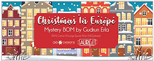 Aurifil Designer Thread Collection-Christmas In Europe By Gudrun Erla -GE50CE6 von Aurifil