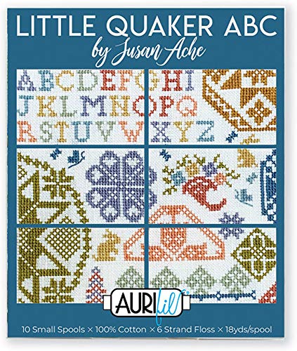Aurifil Designer Thread Collection-Little Quaker ABC by Susan Ache von Aurifil