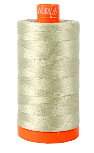 Aurifil Mako-Baumwollfaden, solide, 50 W, 1400 m, helles Lorbeergrün, Baumwolle, 1300 Aurifil Mako-Baumwollfaden, solide, 50 W, 1400 m, helles Lorbeergrün, Baumwolle, 1300 von Aurifil