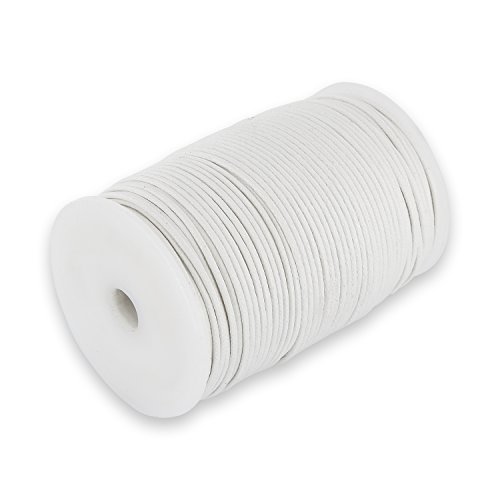 Auroris 100 m Rolle Baumwollband, rund 1,5 mm,weiß Auroris 100 m Rolle Baumwollband, rund 1,5 mm,weiß von Auroris