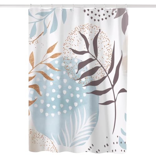 Ausing Eukalyptus Duschvorhang Grüne Blätter Pflanzen Duschvorhänge Anti-Schimmel 180 x 200 cm von Ausing