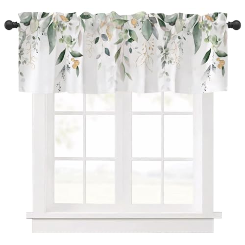 Ausing Paneel Küchenvorhänge Cafe Bistro Floral Kurze Vorhänge Küche Schlafzimmer Wohnzimmer Balkon Badezimmer, Dunkelblau Ausing Paneel Küchenvorhänge Cafe Bistro Floral Kurze Vorhänge Küche Schlafzimmer Wohnzimmer Balkon Badezimmer, Dunkelblau von Ausing