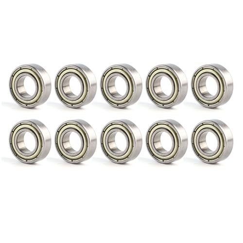 10 Stück Kugellager, Rillenkugellager doppelt abgedichtet 688ZZ Miniatur Rillenkugellager, Doppelt Geschirmtes Metalllager, 8x16x5mm 10 Stück Kugellager, Rillenkugellager doppelt abgedichtet 688ZZ Miniatur Rillenkugellager, Doppelt Geschirmtes Metalllager, 8x16x5mm von Ausla