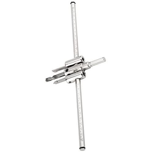 30-300mm Verstellbares Silver Circle Lochsäge Bohrer Set mit scharfer, dauerhafter Hartmetallspitze, für elektrische von Ausla