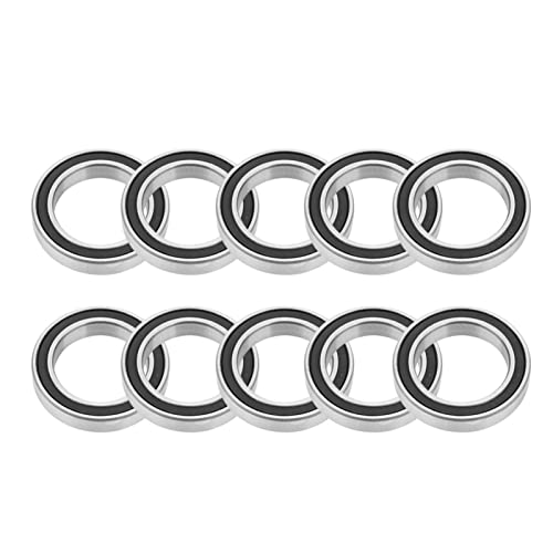Ausla 10 Stück Kugellager Miniatur-Lager 6805-2RS, 25mm innen, 37mm außen, 7mm dick, Kugellager 25mm Innendurchmesser Ausla 10 Stück Kugellager Miniatur-Lager 6805-2RS, 25mm innen, 37mm außen, 7mm dick, Kugellager 25mm Innendurchmesser von Ausla