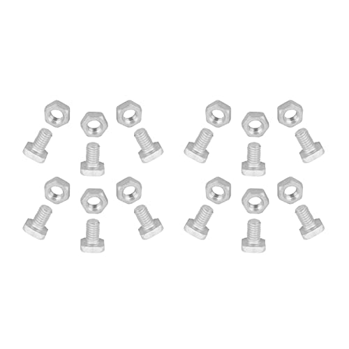 Ausla Aluminiumschrauben Muttern Set Greenhouse Hardware Kit 50pcs M6x12 -Schrauben und 50pcs M6 -Muttern Ersatzteile für Gartenzubehörzubehör Ausla Aluminiumschrauben Muttern Set Greenhouse Hardware Kit 50pcs M6x12 -Schrauben und 50pcs M6 -Muttern Ersatzteile für Gartenzubehörzubehör von Ausla