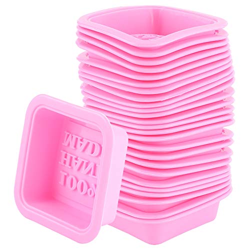 Ausla Flexibler und Robustes Silikonform -Backwerkzeug für Küchengeräte, Leicht zu Formen, Demold, Material, Multifunktionaler Gebrauch mit Seife, Schokolade, Kerzenherstellung, Polymer (25 rosa Ausla Flexibler und Robustes Silikonform -Backwerkzeug für Küchengeräte, Leicht zu Formen, Demold, Material, Multifunktionaler Gebrauch mit Seife, Schokolade, Kerzenherstellung, Polymer (25 rosa von Ausla