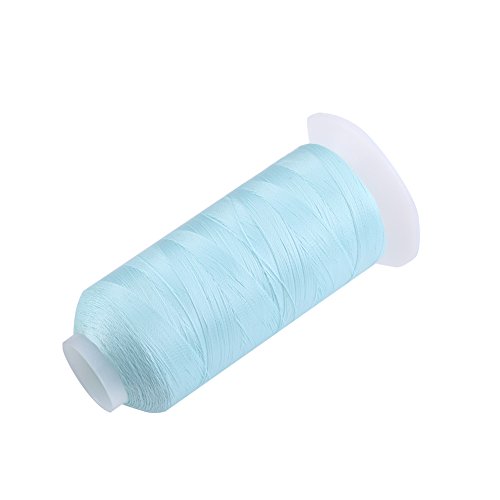 Ausla Glühen Im Dunklen Stickfaden, Polyesterstoff mit Lebendigen Farben und 150D/2 Dicke für Kreative Maschinenstick- und Nähprojekte (3000 Meter) von Ausla