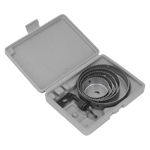 Ausla Lochsäge Kit 5pcs, Legierungsstahlholz und Metallbohrer mit Effizienter Schnittleistung, Vielseitige Größen für Holzarbeiter und -Enthusiasten Ausla Lochsäge Kit 5pcs, Legierungsstahlholz und Metallbohrer mit Effizienter Schnittleistung, Vielseitige Größen für Holzarbeiter und -Enthusiasten von Ausla