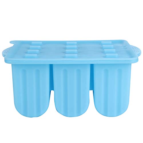 Ausla Premiumblau-Eisschimmel, Silikon mit Lebensmittelqualität, Hitzebeständig, Leicht zu Reinigend, Vielseitiger Gebrauch, Ideal mit Deckel für Home Office, Bar Ausla Premiumblau-Eisschimmel, Silikon mit Lebensmittelqualität, Hitzebeständig, Leicht zu Reinigend, Vielseitiger Gebrauch, Ideal mit Deckel für Home Office, Bar von Ausla