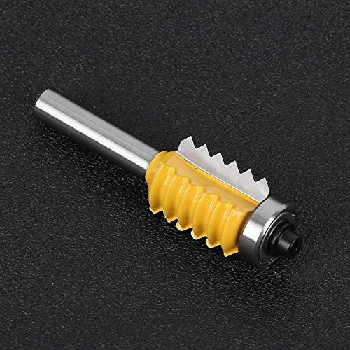 Ausla Rail and Starte Router Bit, Carbid-Holzbearbeitungsschneider für Schranktüren 8mm Schaft, Mehrzahniges Design für Glatte Schnitte in Holzbearbeitung (Mehrzahniger Zapfen und Gelenkmesser 8x24) Ausla Rail and Starte Router Bit, Carbid-Holzbearbeitungsschneider für Schranktüren 8mm Schaft, Mehrzahniges Design für Glatte Schnitte in Holzbearbeitung (Mehrzahniger Zapfen und Gelenkmesser 8x24) von Ausla