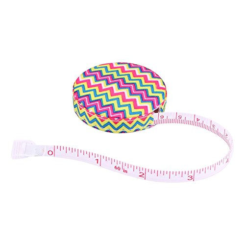 Fitness-Maßband, Schneider Massband, Körperumfangmaßband, Einziehbares Lineal, 150 cm / 60 Zoll, 5,2 cm Maßbanddurchmesser, zum Messen der Körperumfänge von Bizeps, Brust, Hüfte, Waden usw Fitness-Maßband, Schneider Massband, Körperumfangmaßband, Einziehbares Lineal, 150 cm / 60 Zoll, 5,2 cm Maßbanddurchmesser, zum Messen der Körperumfänge von Bizeps, Brust, Hüfte, Waden usw von Ausla