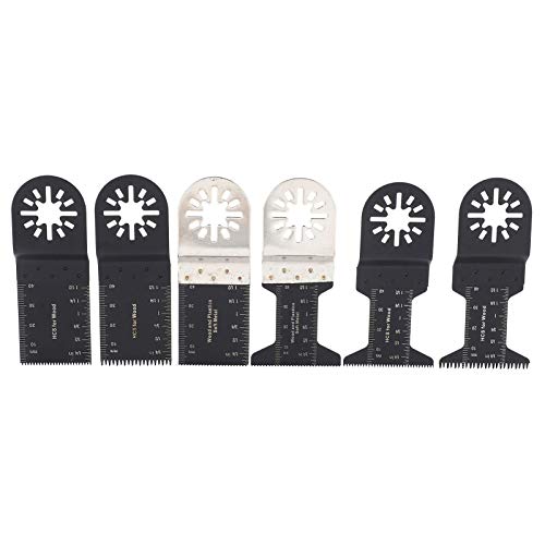 Multi Tool Blade Oscillating Accessory Kit 25 Stück Oszillierende Sägeblätter Kompatibel mit, Makita, Fein, Worx, Dremel, usw. von Ausla