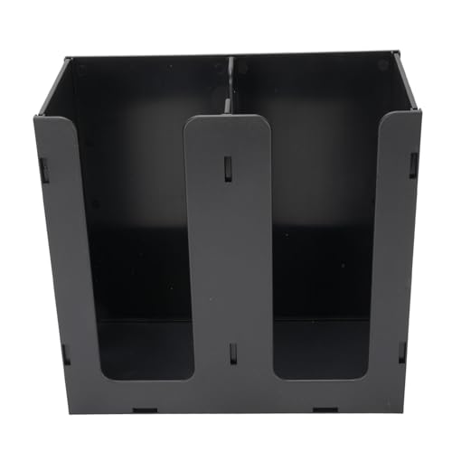 Pappbecher -Spender Acryl Kaffee Tasse Halter Organisator Ständer mit 2 Fächern, Wandhalterungsplatte Küchengeschäft Vorräte 8.7x4.3x9.4inch Pappbecher -Spender Acryl Kaffee Tasse Halter Organisator Ständer mit 2 Fächern, Wandhalterungsplatte Küchengeschäft Vorräte 8.7x4.3x9.4inch von Ausla
