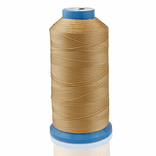 Aussel Bonded Nylon Nähgarn 1500 Yard Größe T70 # 69 für die Polsterung, Außenmarkt, Drapierung, Friesen, Gepäck, Geldbörsen von Aussel