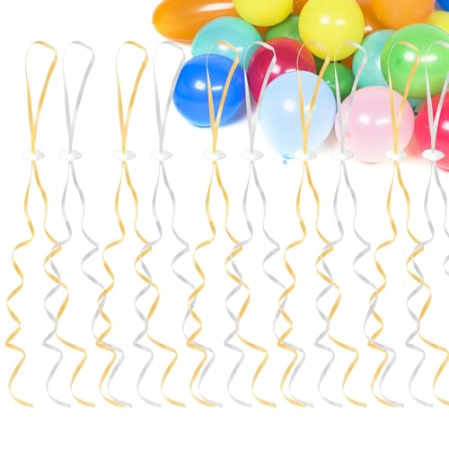 100 Stück Ballonverschlüsse mit Kordel, wiederverwendbares Ballonband für Geburtstag, Weihnachten, Ballonschnüre zum Aufhängen von Luftballons für Hochzeit, Party, Geburtstag, Party, Alltag, Feiern 100 Stück Ballonverschlüsse mit Kordel, wiederverwendbares Ballonband für Geburtstag, Weihnachten, Ballonschnüre zum Aufhängen von Luftballons für Hochzeit, Party, Geburtstag, Party, Alltag, Feiern von Auswalar