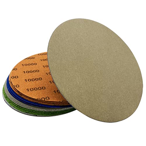 25 Stück 150mm Runde Nasse Trockene Wasser Schleifscheiben Körnung 3000 4000 5000 7000 10000,Exzenterschleifer Schleifpapier für Holz, Metall & Auto 25 Stück 150mm Runde Nasse Trockene Wasser Schleifscheiben Körnung 3000 4000 5000 7000 10000,Exzenterschleifer Schleifpapier für Holz, Metall & Auto von AutKerige