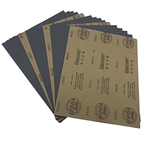 AutKerige 15 stück 600 körnung Schleifpapier,230 x 280mm Nass-und-Trocken Schleifblätter für Handwerk Glas Metall Rostentfernung AutKerige 15 stück 600 körnung Schleifpapier,230 x 280mm Nass-und-Trocken Schleifblätter für Handwerk Glas Metall Rostentfernung von AutKerige