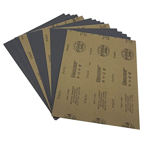 AutKerige 15 stück Nass-und-Trocken Schleifblätter,400 körnung 230 x 280mm SchleifpapierfürHandwerk Glas Metall Rostentfernung AutKerige 15 stück Nass-und-Trocken Schleifblätter,400 körnung 230 x 280mm SchleifpapierfürHandwerk Glas Metall Rostentfernung von AutKerige