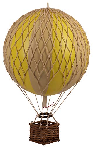 Authentic Models - Ballon, Heißluftballon - Travels Light - Yellow Double/gelb - (DxH) 30x18cm von Authentic Models