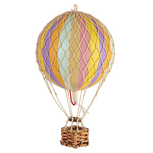 Authentic Models - Ballon - Dekoballon - Heißluftballon - Ballonmodell - Travels Light - Pastel Regenbogen - Ø 8cm von Authentic Models