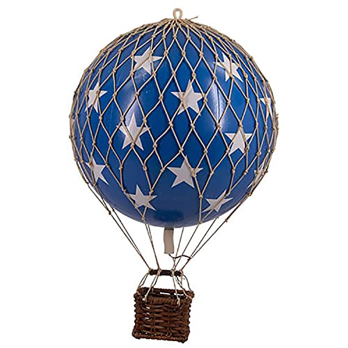 Authentic Models - Mobile - Dekoballon - Ballon - Travel Lights - Farbe: Blue Stars - ØxH: 8 x 20 cm von Authentic Models