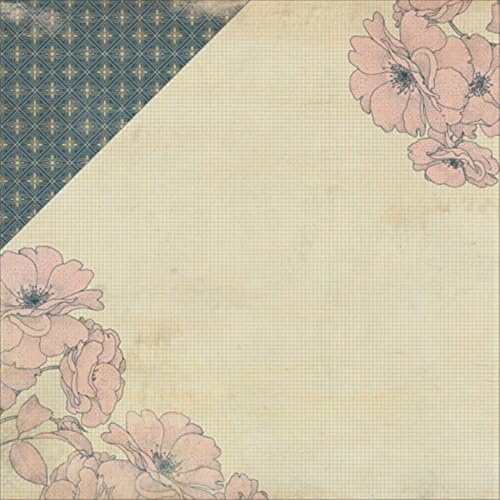 Authentique Papier 18 Blatt Generation Floral Seite/Floral Tapete Legacy doppelseitig Karton, 30,5 x 30,5 cm von Authentique Paper