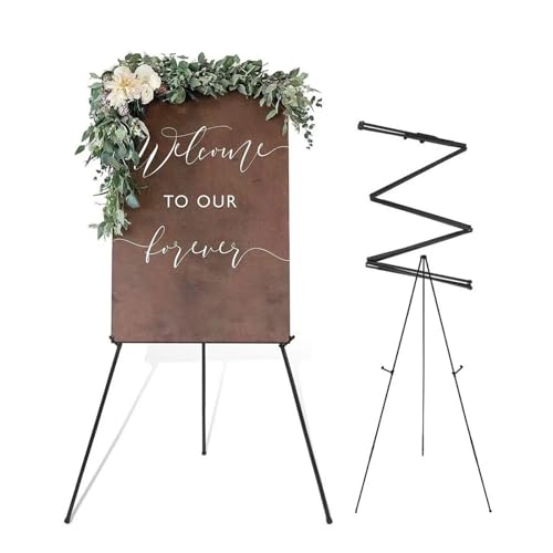 160cm Verstellbares Stativ Tisch Kunst Leinwand Malerei Display, Studio-Staffelei Groß, Willkommensschild Hochzeit, Staffelei Hochzeit, Portable Künstler Staffelei Stand, Einfach zu Montieren 160cm Verstellbares Stativ Tisch Kunst Leinwand Malerei Display, Studio-Staffelei Groß, Willkommensschild Hochzeit, Staffelei Hochzeit, Portable Künstler Staffelei Stand, Einfach zu Montieren von AutoBaBa