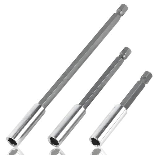 3tlg Bit verlängerung Bit Halter Bithalter Set, 1/4" Sechskantschaft Verlängerung Magnetische Bohrerhalter Magnetbohrer Schnellwechsel Bitsatz für Elektrische 60/100/150mm 3tlg Bit verlängerung Bit Halter Bithalter Set, 1/4" Sechskantschaft Verlängerung Magnetische Bohrerhalter Magnetbohrer Schnellwechsel Bitsatz für Elektrische 60/100/150mm von AutoPrevails
